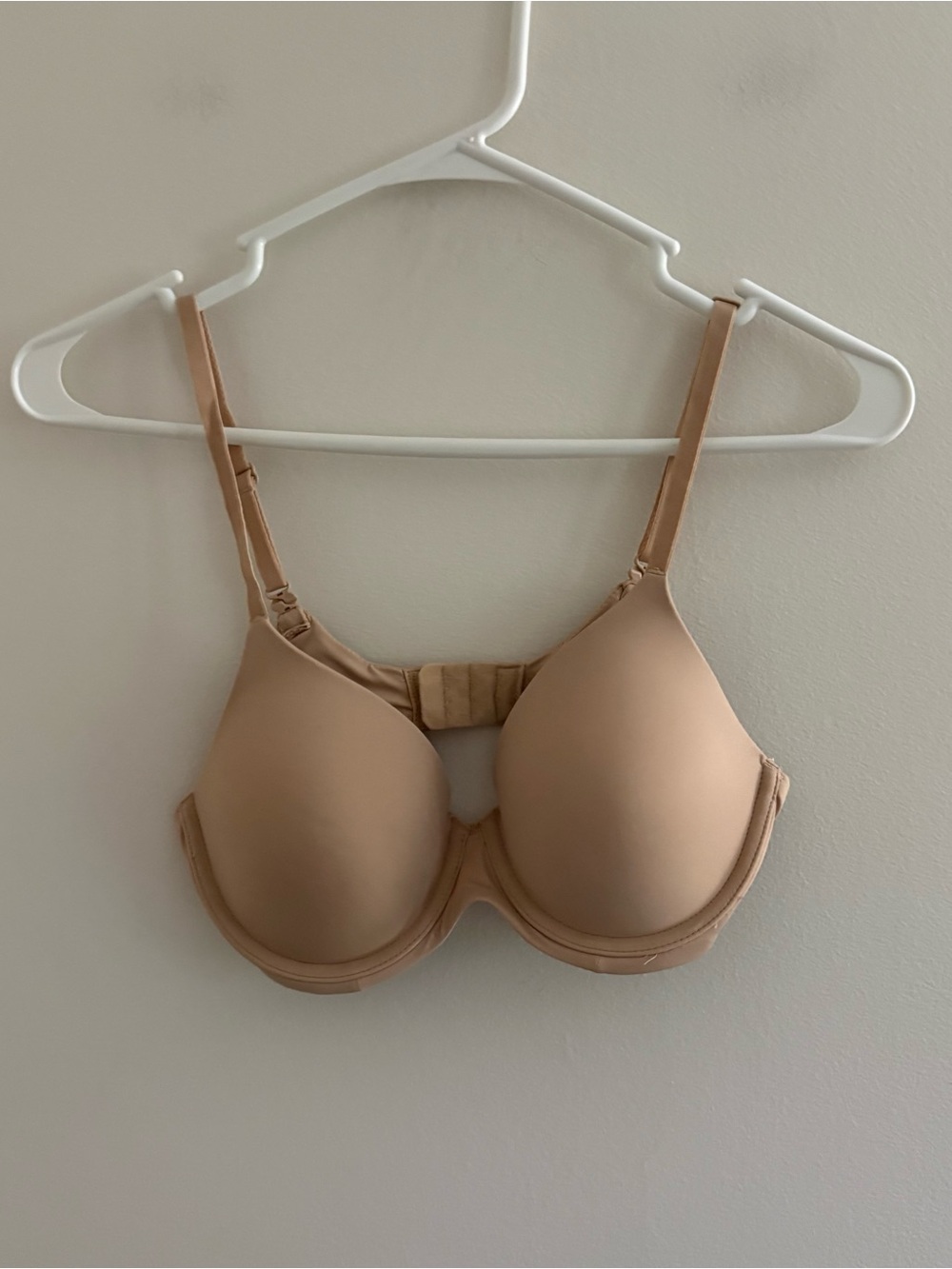 Auden 32C Lightly Lined Full Coverage Beige Bra Basic P7